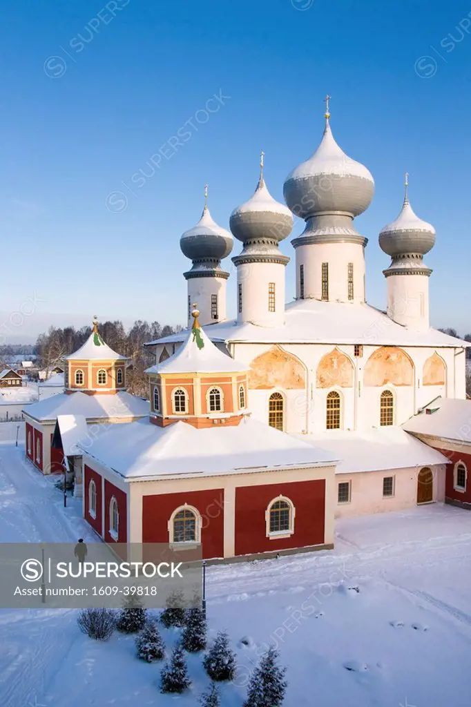 Uspensky Cathedral, Bogorodichno_Uspenskij Monastery, Tikhvin, Leningrad region, Russia