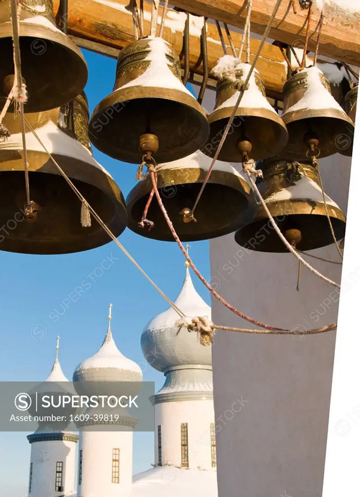 Bell tower, Bogorodichno_Uspenskij Monastery, Leningrad region, Russia