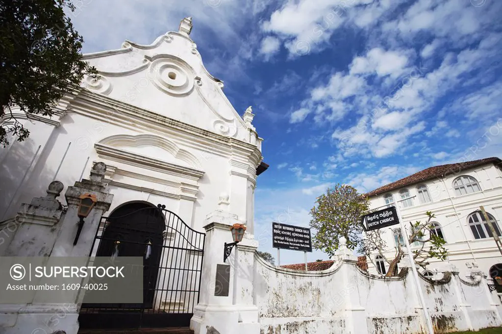 Dutch Reformed Church in Galle Fort, Galle, Sri Lanka