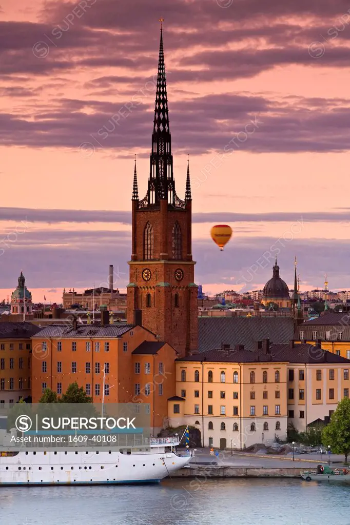 Sunset, Riddarholmen & Gamla Stan, Stockholm, Sweden