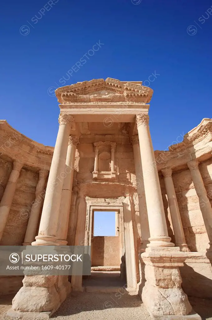 Syria, Palmyra ruins UNESCO Site, Theatre