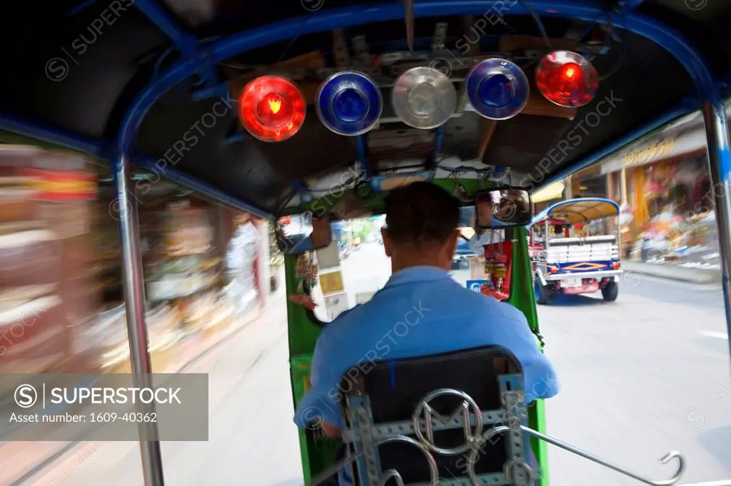 Tuk Tuk or auto rickshaw, Bangkok, Thailand
