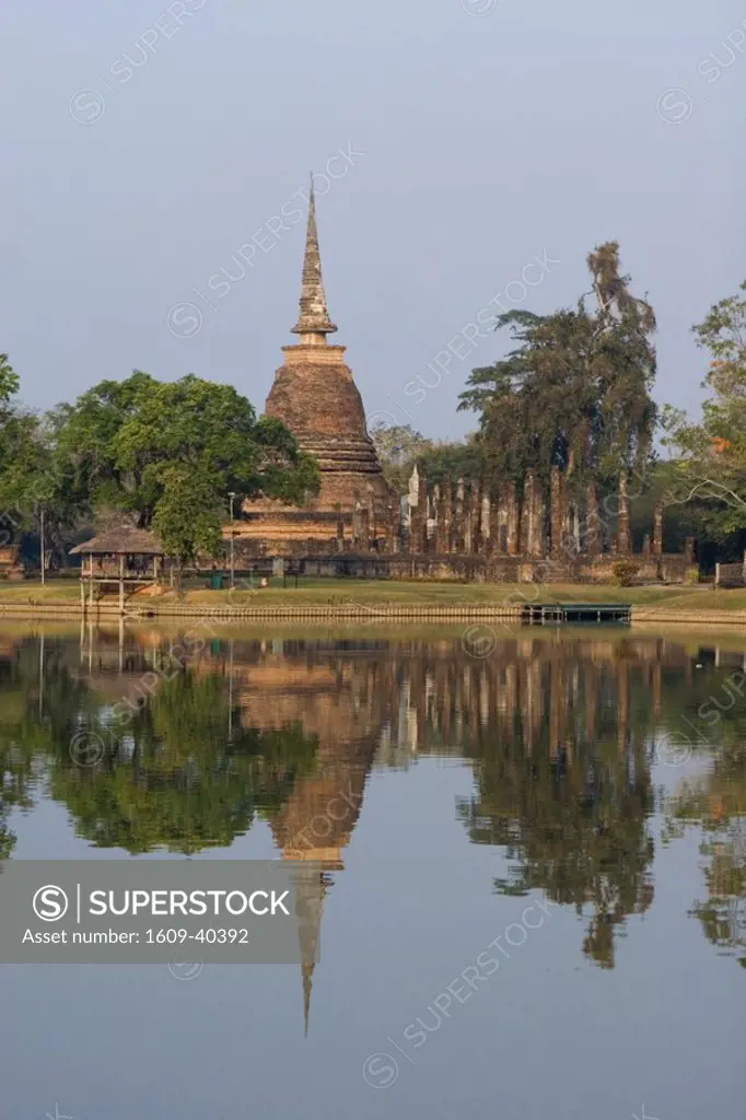 Wat Sra Si/ Wat Sa Si, Sukhothai Historical Park, Sukhothai, Thailand