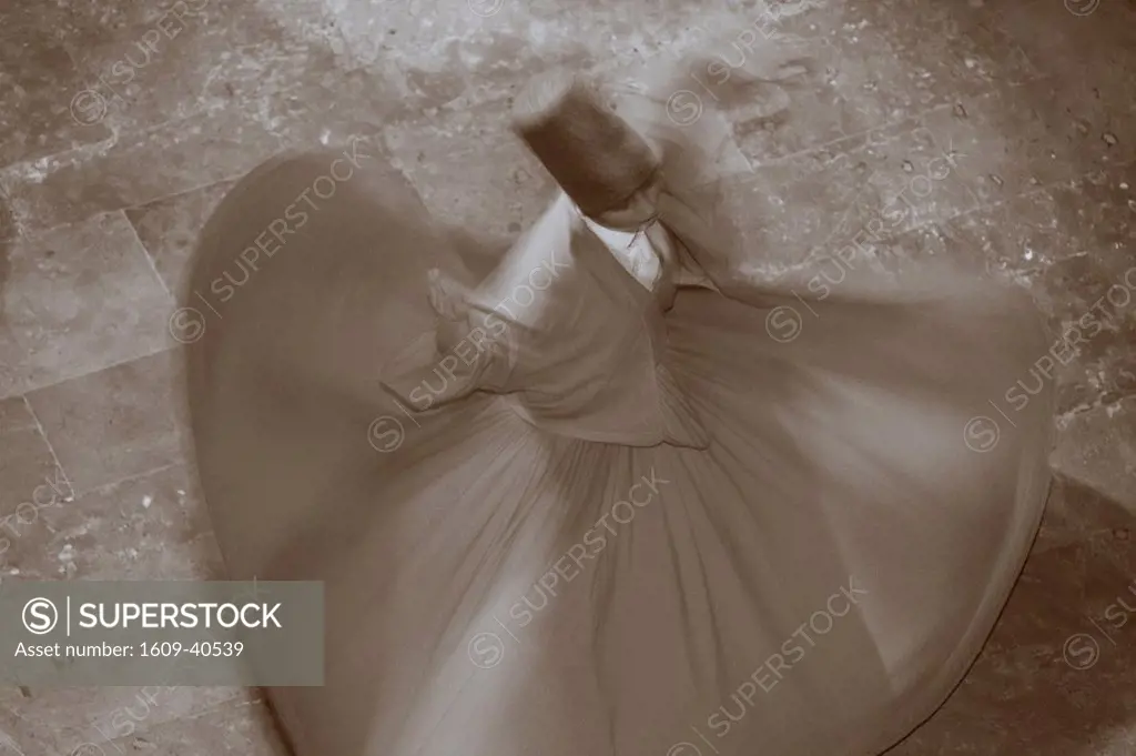 Whirling Dervishes The Mevlevi, performing the Sema ceremony, Istanbul, Turkey