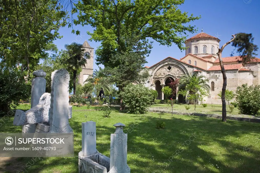 Turkey, Black Sea Coast, Trabzon, Aya Sofya museum, Church of the Divine Wisdom