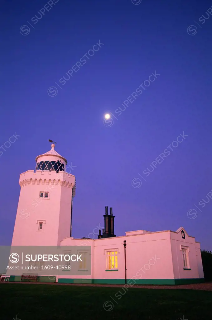 England, Kent, St.Margarets Bay, South Foreland Lighthouse
