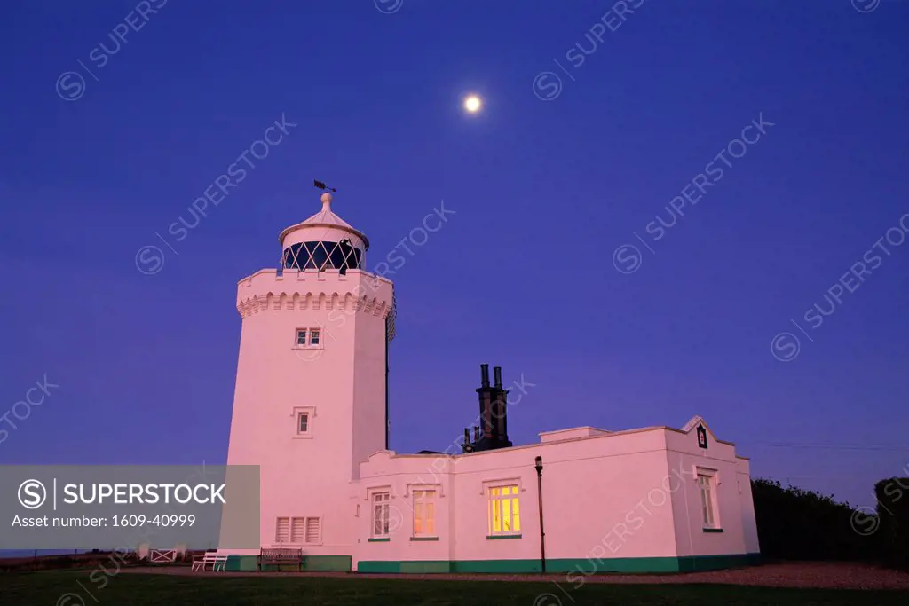 England, Kent, St.Margarets Bay, South Foreland Lighthouse