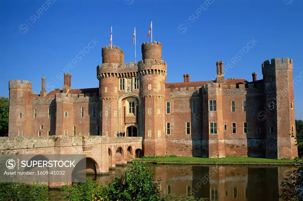 England, East Sussex, Herstmonceux Castle