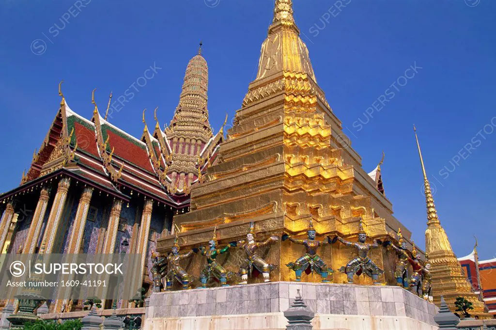 Thailand, Bangkok, Wat Phra Kaew, Grand Palace