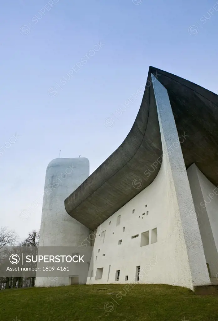 Notre Dame du Haut Chapel by Le Corbusier, Ronchamp, France