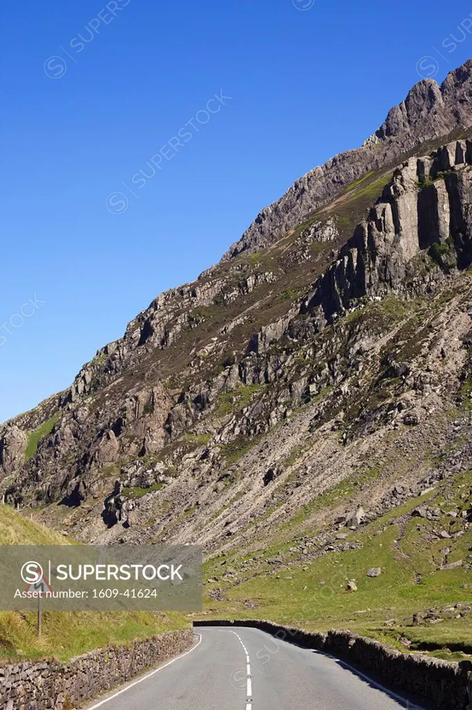 Wales, Gwynedd, Snowdonia National Park, Llanberis Pass