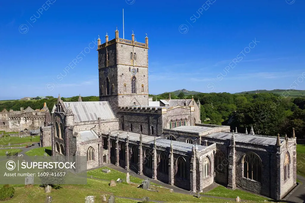 Wales, Pembrokeshire, St.David´s, St.David´s Cathedral