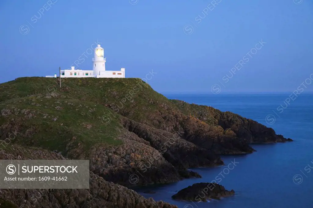 Wales, Pembrokeshire, Stumblehead Lighthouse