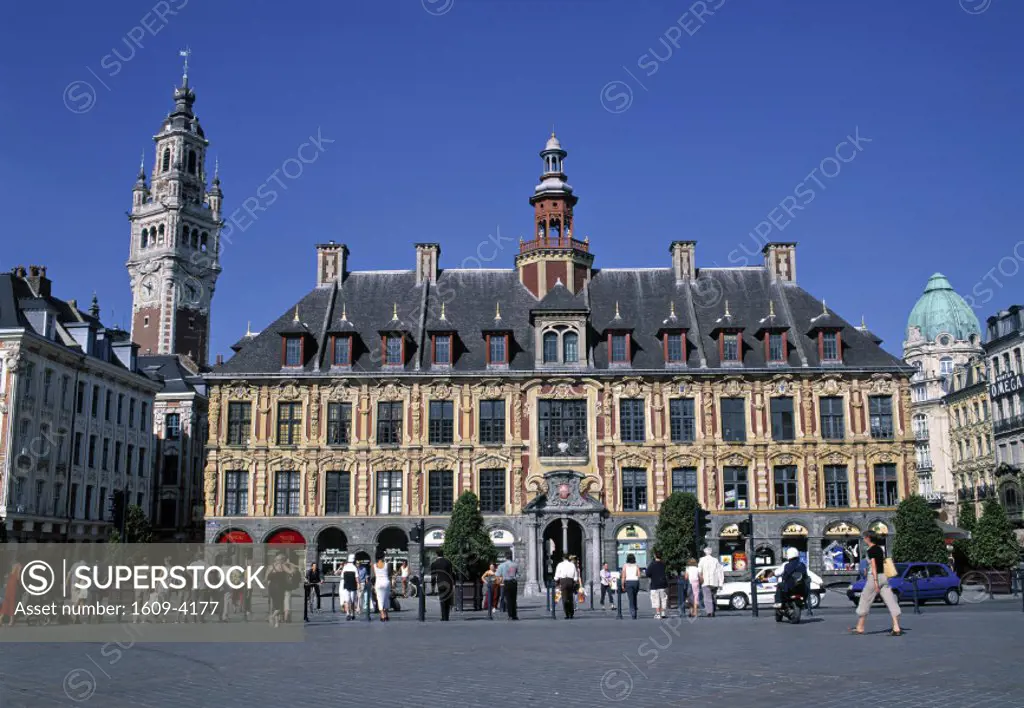 Place du General de Gaulle, Lille, France