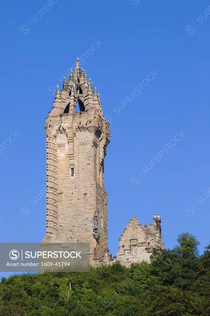 Scotland, Central Region, Stirling, The Wallace Monument