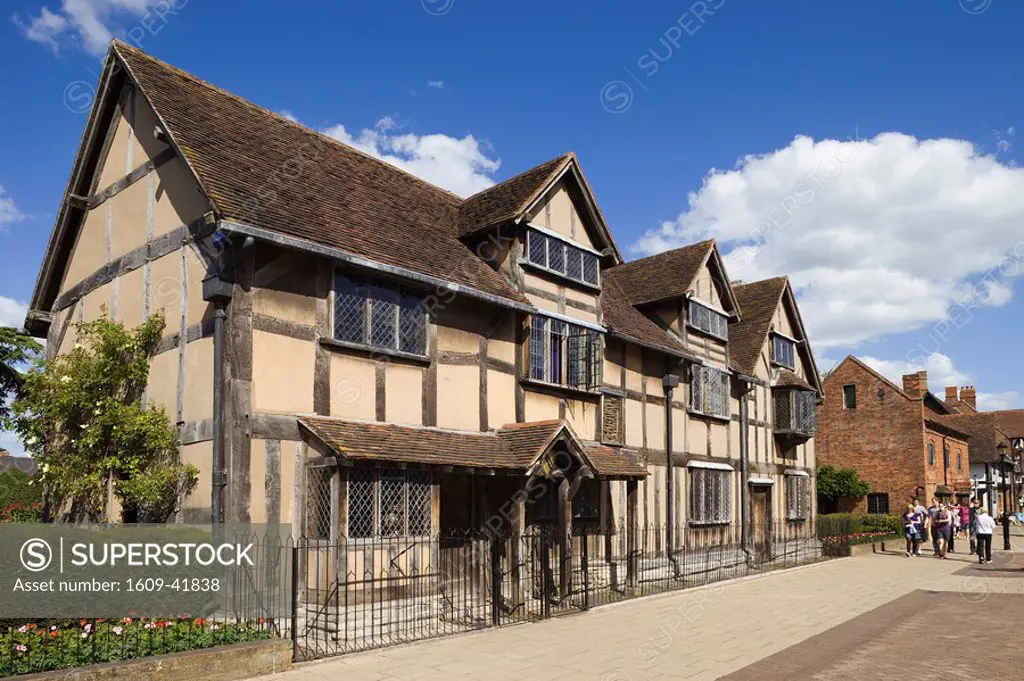 England, Warwickshire, Stratford upon Avon, Shakespeares Birthplace