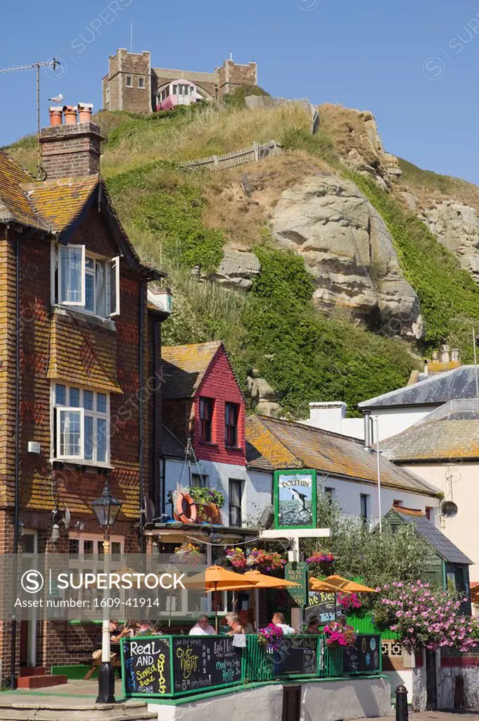 England, East Sussex, Hastings, Pub in The Old Town