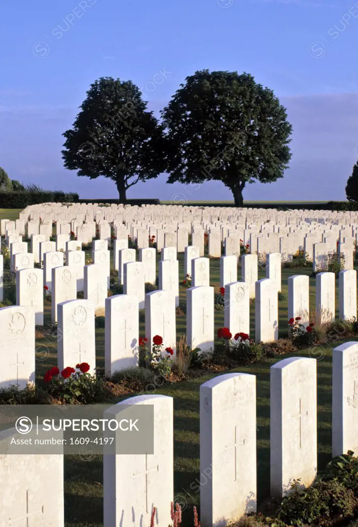 WW1 Graveyard, Arras, Normandy, France