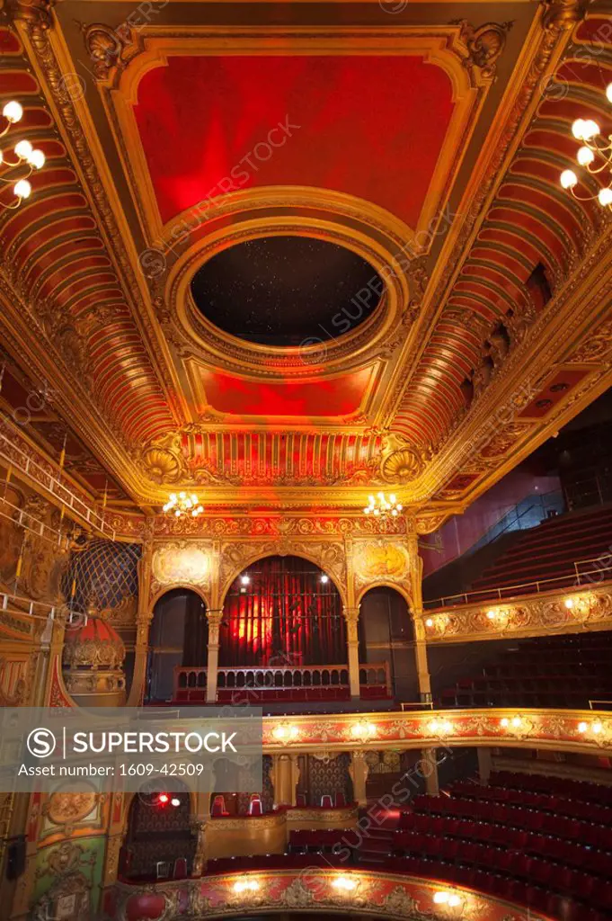 England, London, Hackney, Interior of the Hackney Empire Theatre