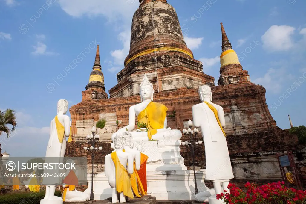 Thailand, Ayutthaya, Ayutthaya Historical Park, Wat Yai Chai Mongkhon