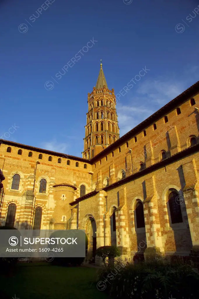 Basilique de St-Sernin, Toulouse, Haute-Garonne, Midi-Pyrénées, France