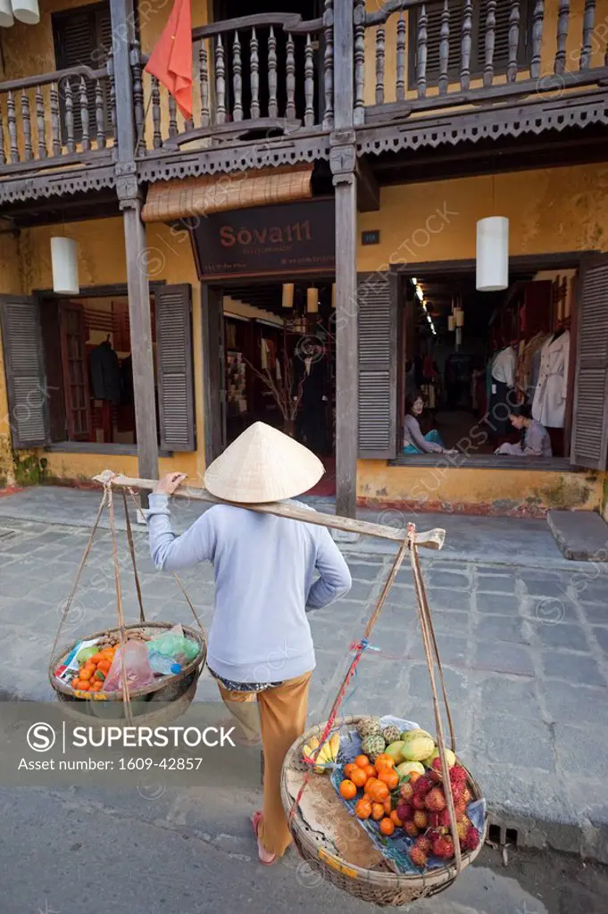 Vietnam, Hoi An, Fruit Vendor