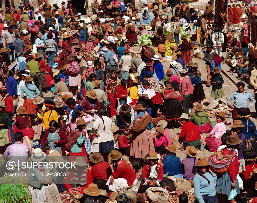Peru, Pisac, Pisac Market