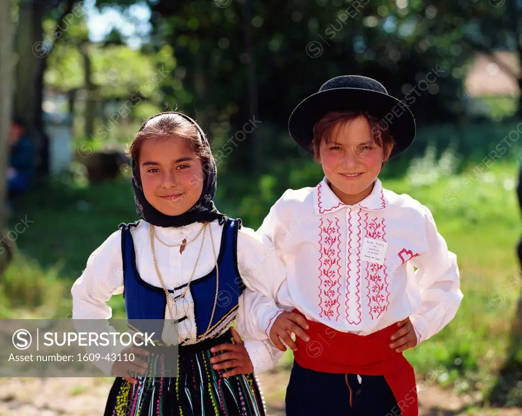 Portugal, Children in National Costume