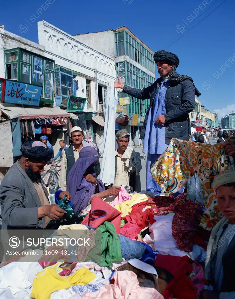 Afghanistan, Kabul, Street Market
