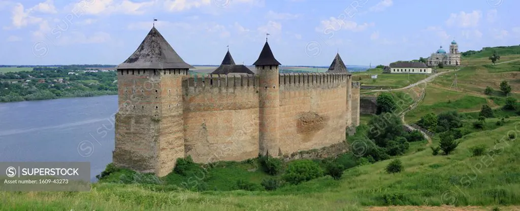 Khotyn fortress, Dniester river, Chernivtsi oblast province, Ukraine