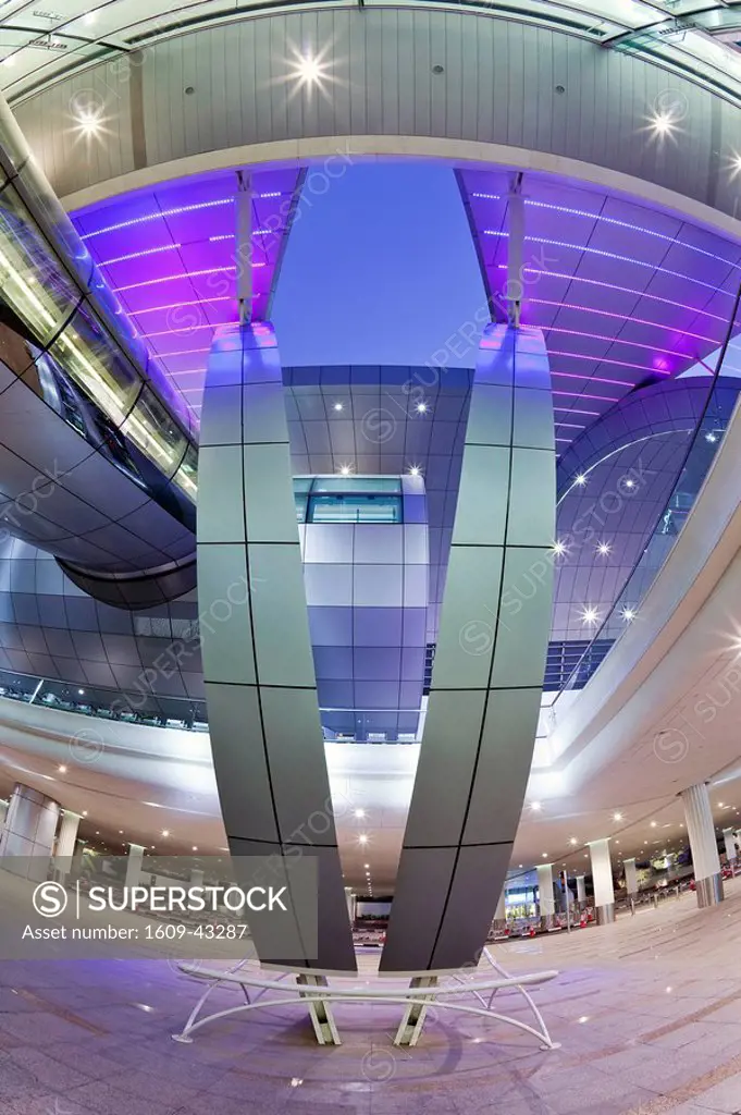 United Arab Emirates UAE, Dubai, Dubai International Airport, Terminal 3