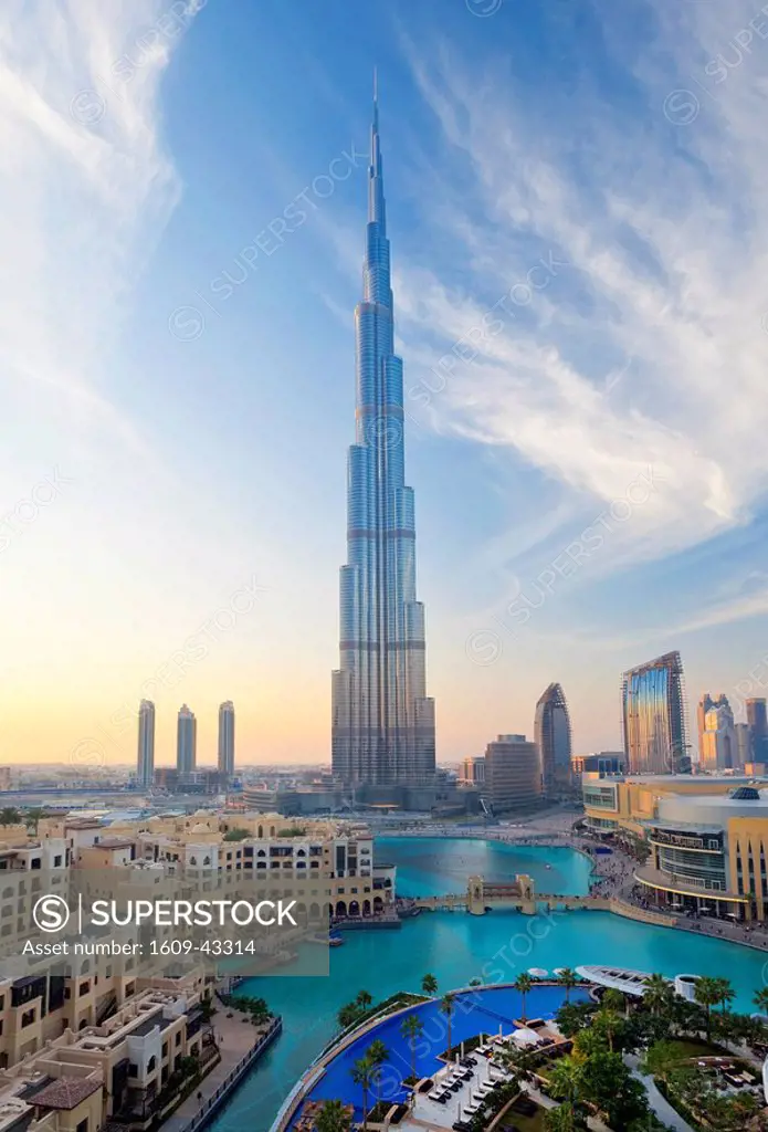 United Arab Emirates UAE, Dubai, The Burj Khalifa