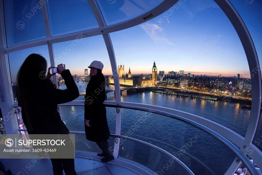 London Eye/Millennium Wheel, London, England