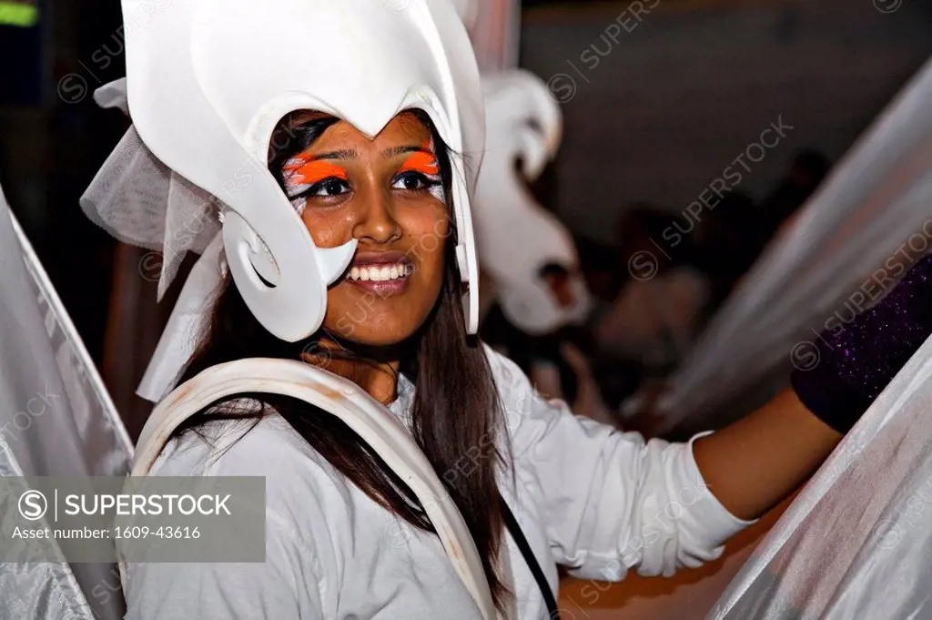 England, London, Brent, Wembley, Shri Sanatan Hindu Mandir Temple parade for Hindu Festival of Diwali