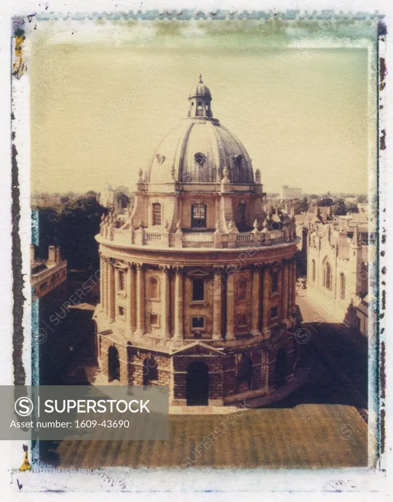 Radcliffe Camera from St Mary´s Church, Oxford, England