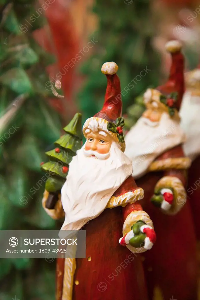 Santa decorations