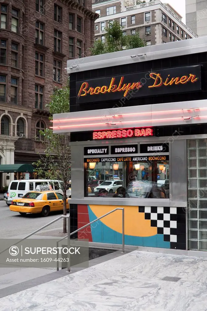 Diner, Manhattan, New York City, USA