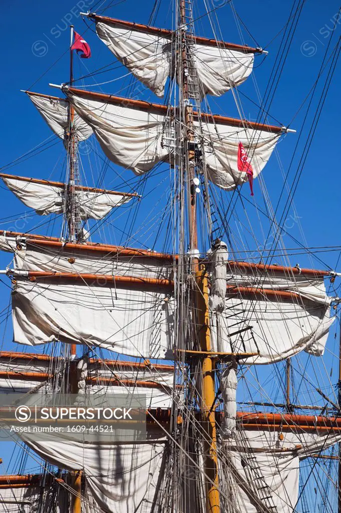 USA,Massachusetts, Boston, Sail Boston Tall Ships Festival, Dutch barque Europa