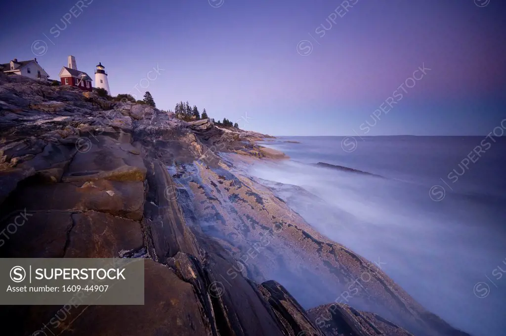 USA, Maine, Pemaquid Point Lighthouse