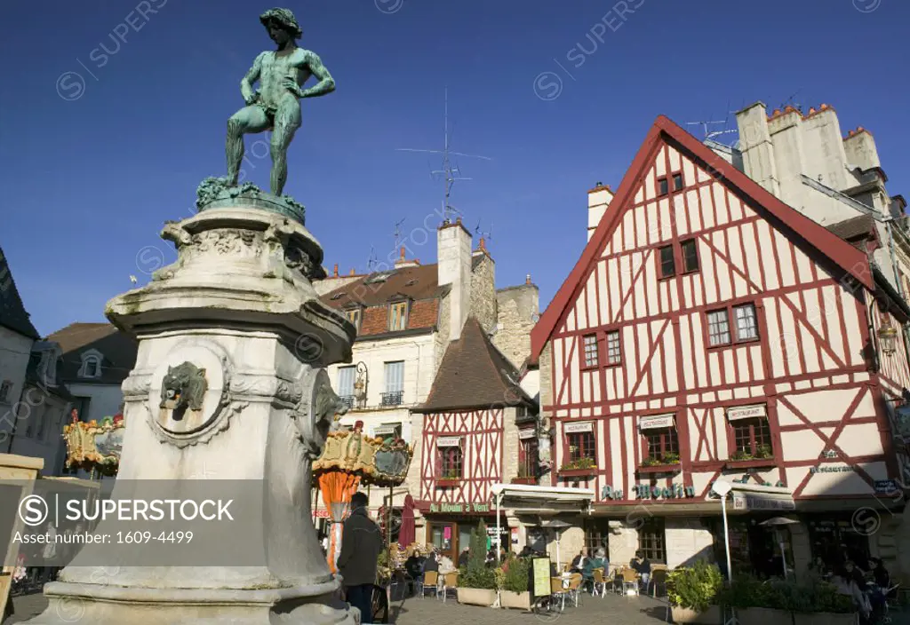 Place Francois Rude, Dijon, Burgundy, France