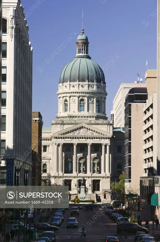 Indiana State Capitol, Indianapolis, Indiana, USA