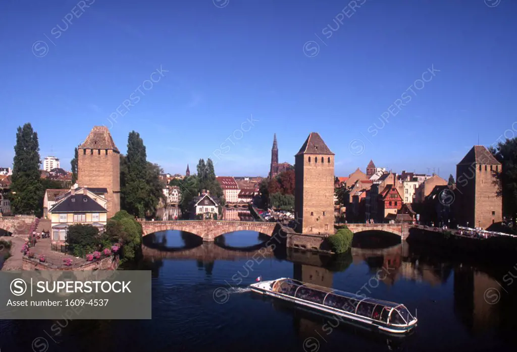 Les Ponts-Couverts, Strasbourg, Alsace, France
