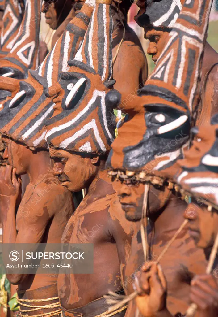 Tribal dancers at a festival in Port Vila, Vanuatu