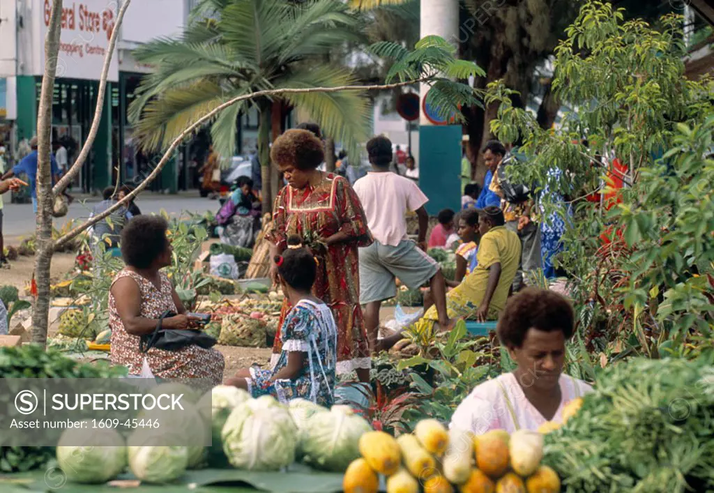 Food market, Port Vila, Vanuatu