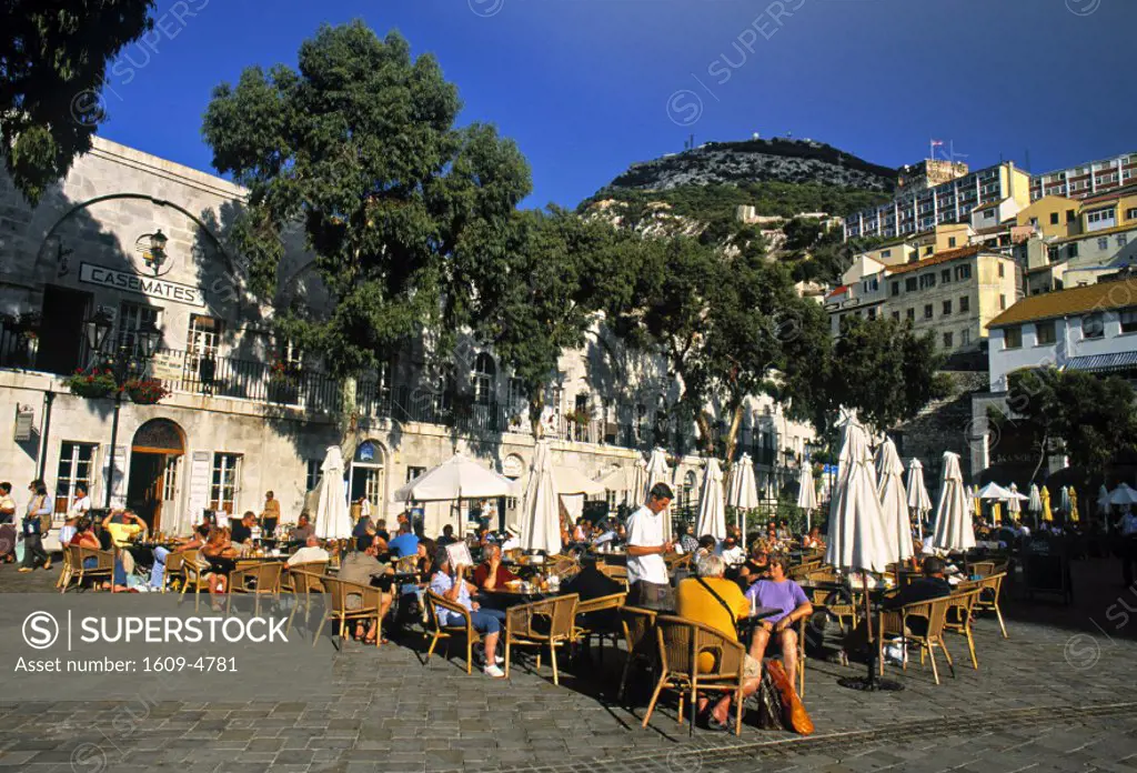 Outdoor cafe, Gibraltar