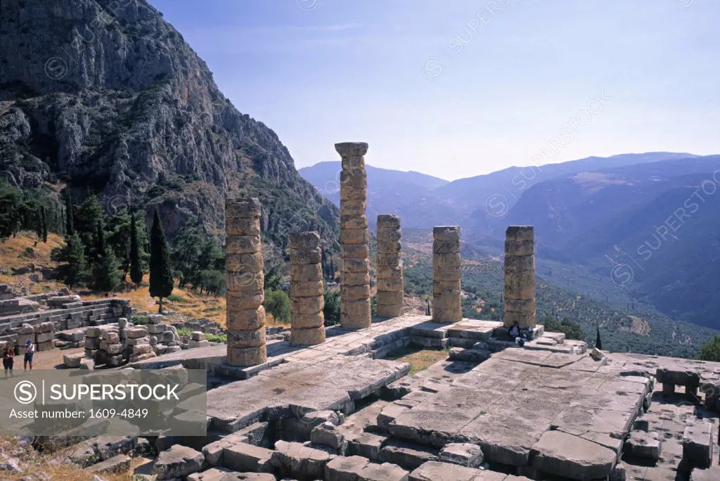 Temple of Zeus Delphi Greece
