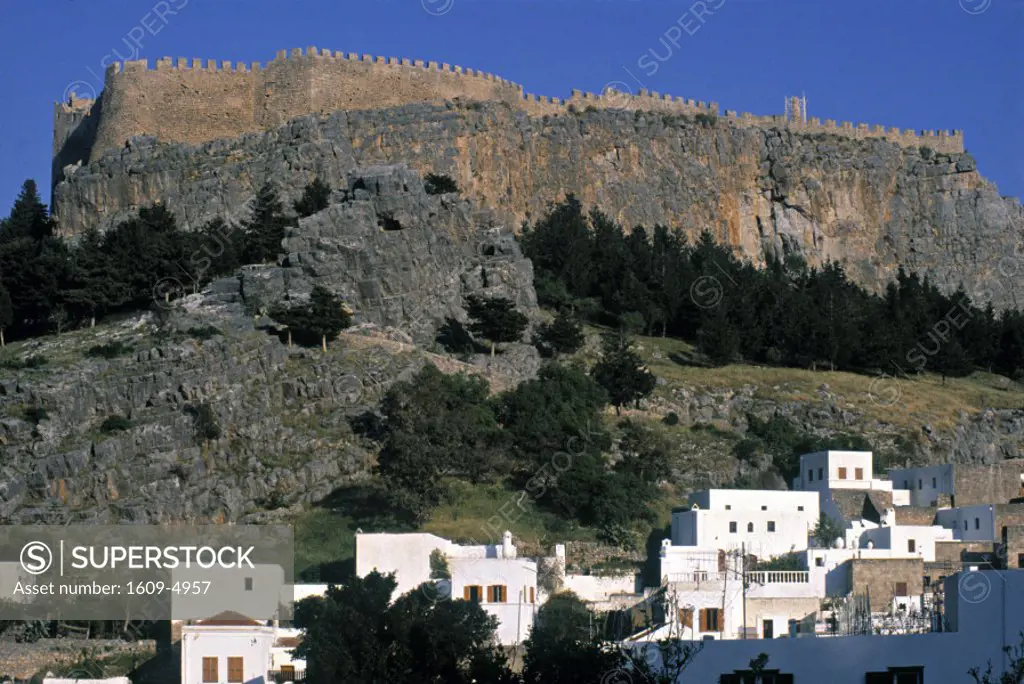 Acropolis, Lindos, Rhodes, Greece