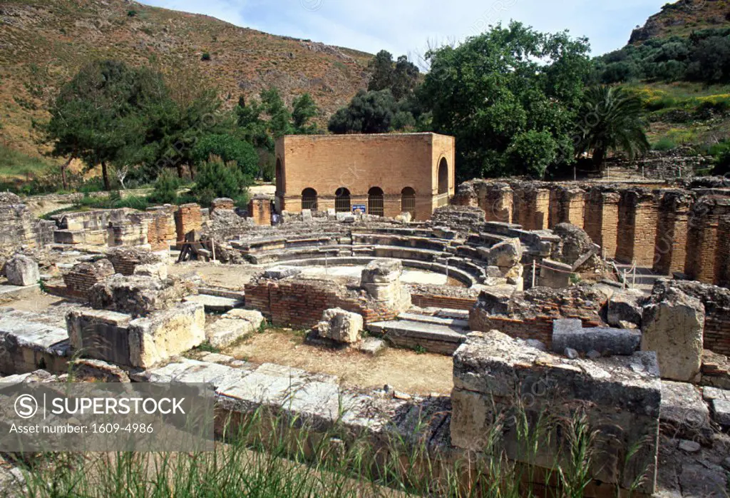Gortys, Messara Plain, Iraklion Province, Crete, Greece