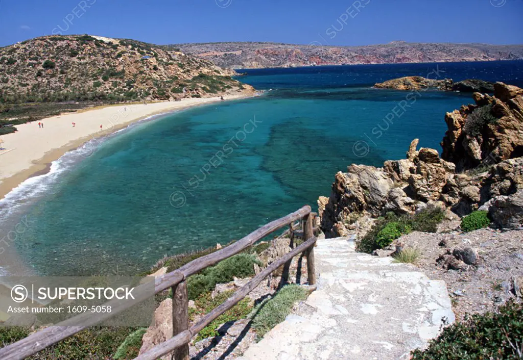 Vai Beach, Lasithi Province, Crete, Greece