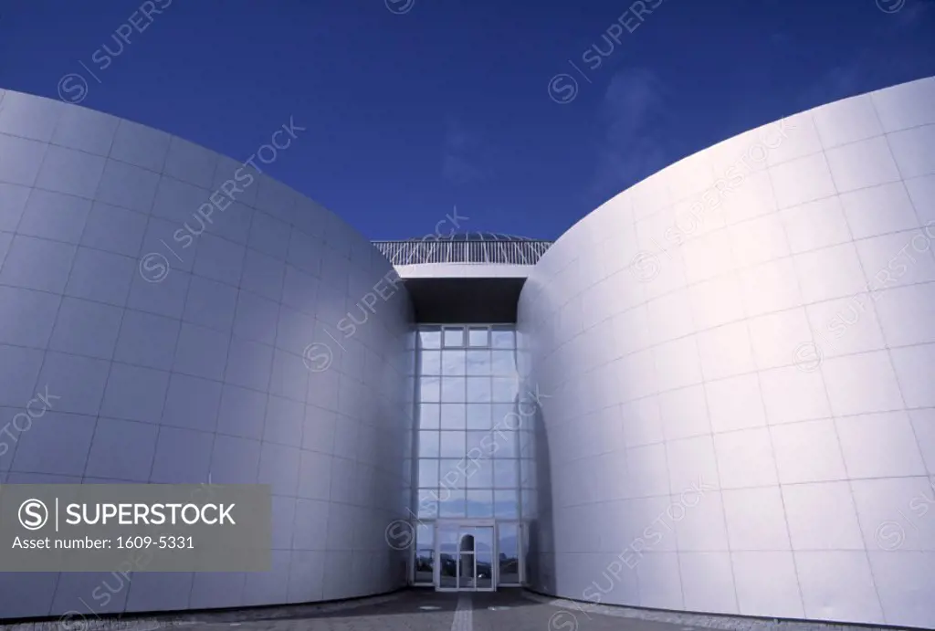 Perlan building (hot water storage), Reykjavik, Iceland